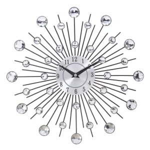 Horloge murale de luxe pour décoration chambre 33cm