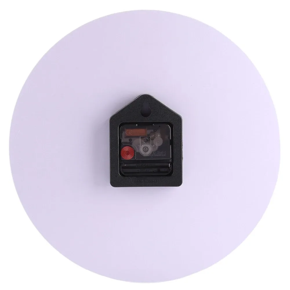 Simple horloge murale ronde style campagnard 30 cm