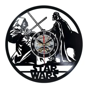 Horloge Vinyle Star Wars 30 cm