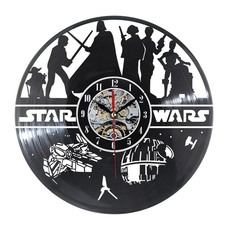 Horloge Vinyle Star Wars 30 cm