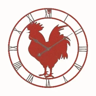 Horloge ferme métal diam. 45cm