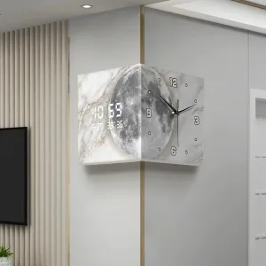 Horloge Lune Double Face