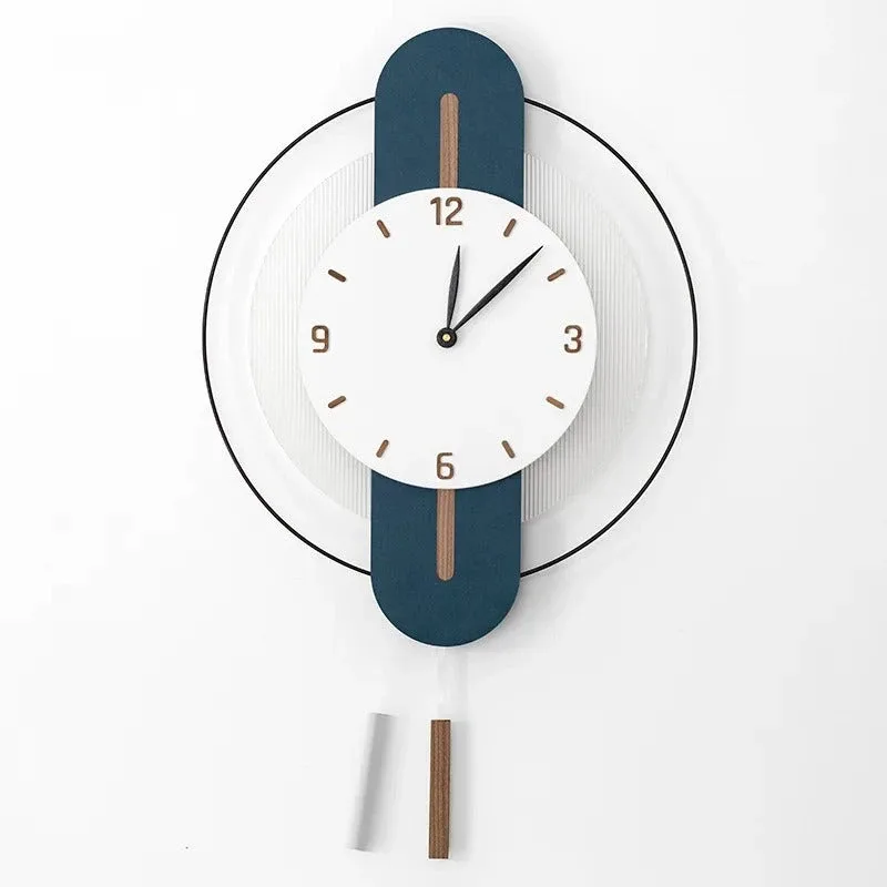 Horloge Murale en Bois Nordique
