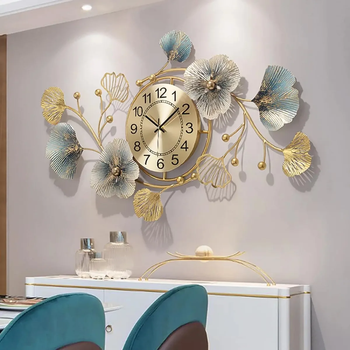 Grande Horloge Murale Décorative