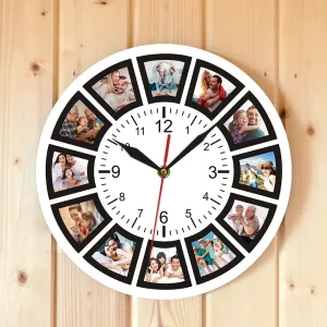 Horloge Personnalisée Photo