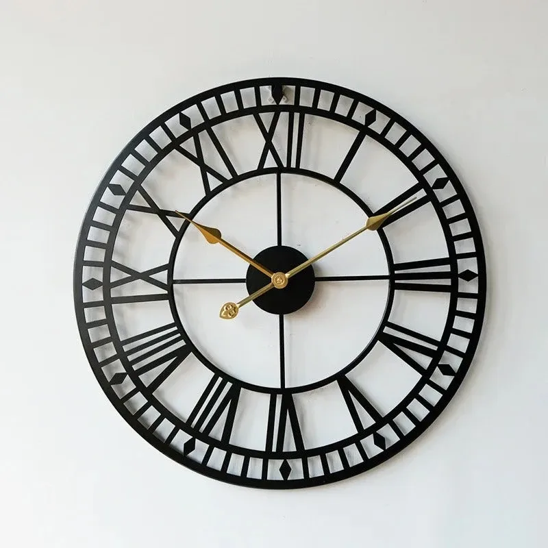 Horloge Murale Industrielle