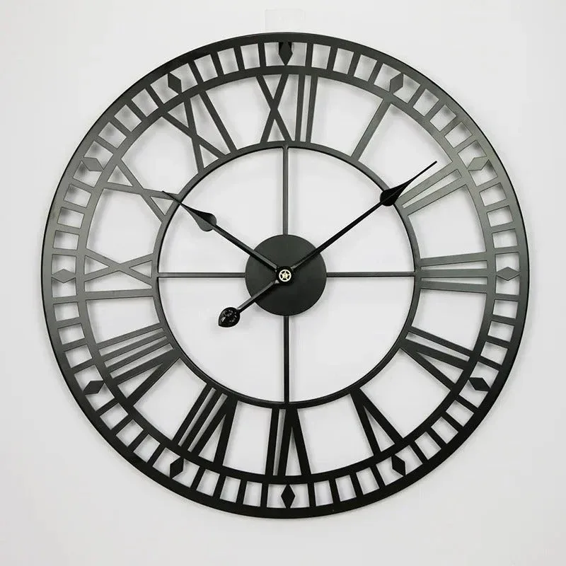 Horloge Murale Industrielle