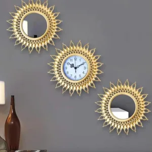 Horloges Murales Dorées