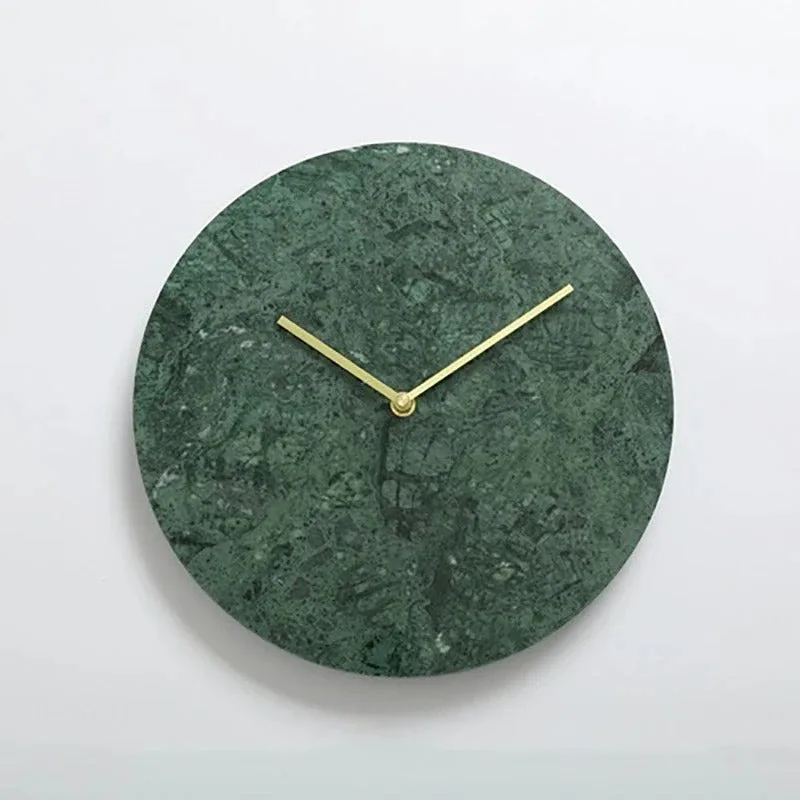 Horloge en Marbre Blanc