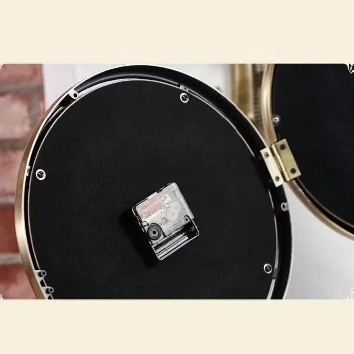 Horloge Double Face Industriel
