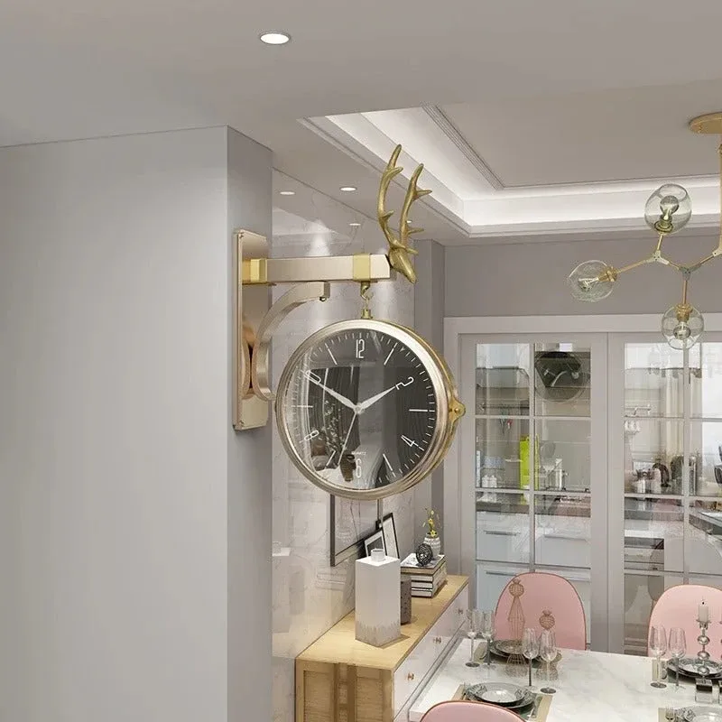 Horloge Noire Design