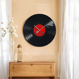 Disque Vinyle Horloge