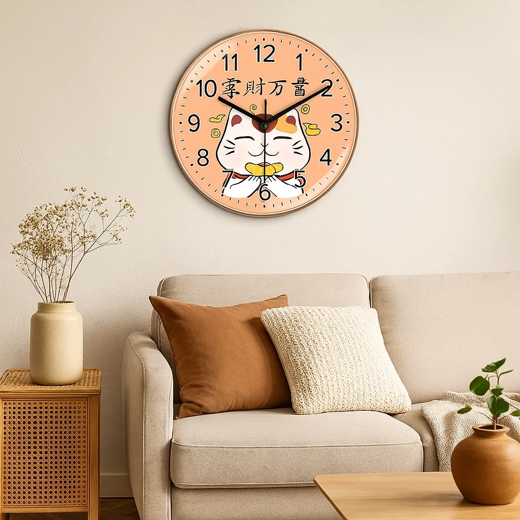 Horloges Murales Chat