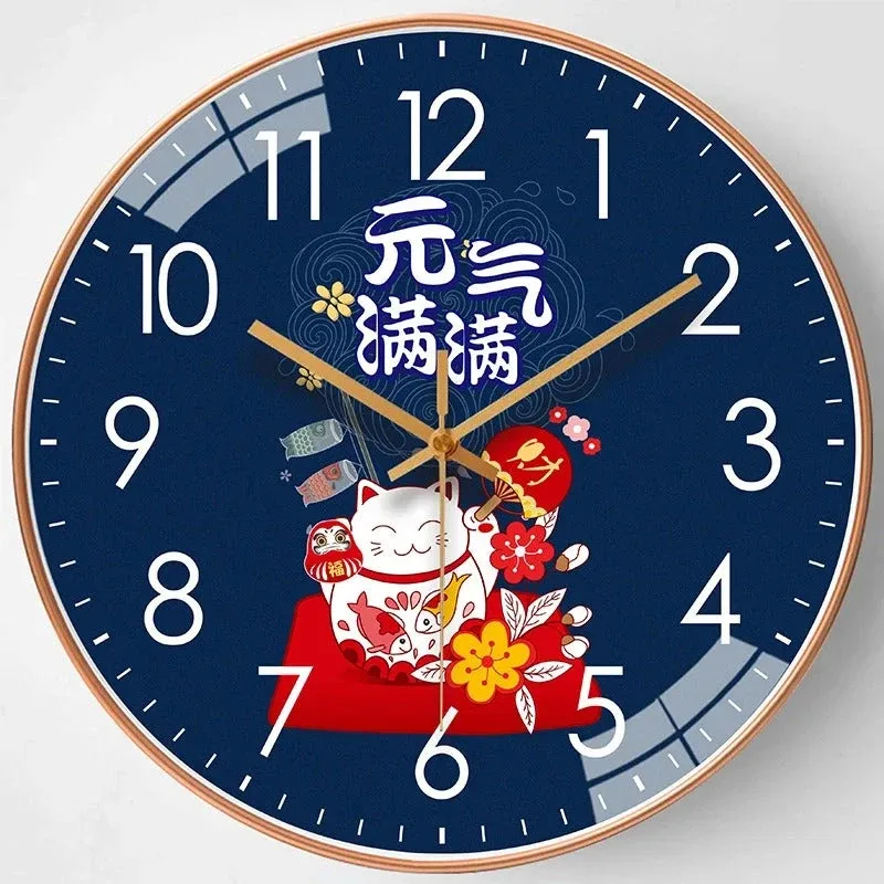 Horloge Maneki Neko