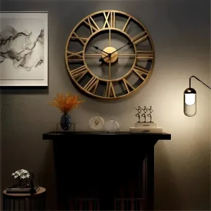 Horloge Murale Style Industriel