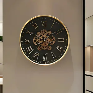 Horloge Murale Engrenages