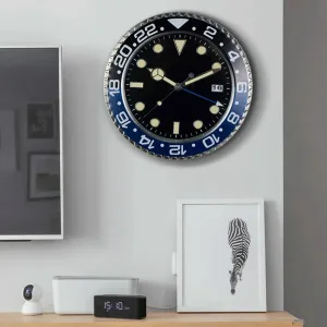 Horloge Murale Metal Luxe