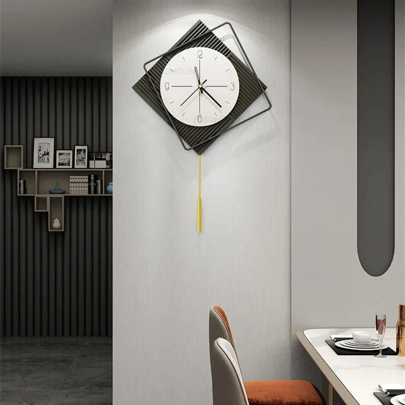 Horloge Murale Carrée