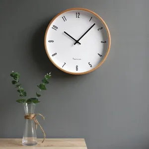 Horloge Murale Bois Style Japonais