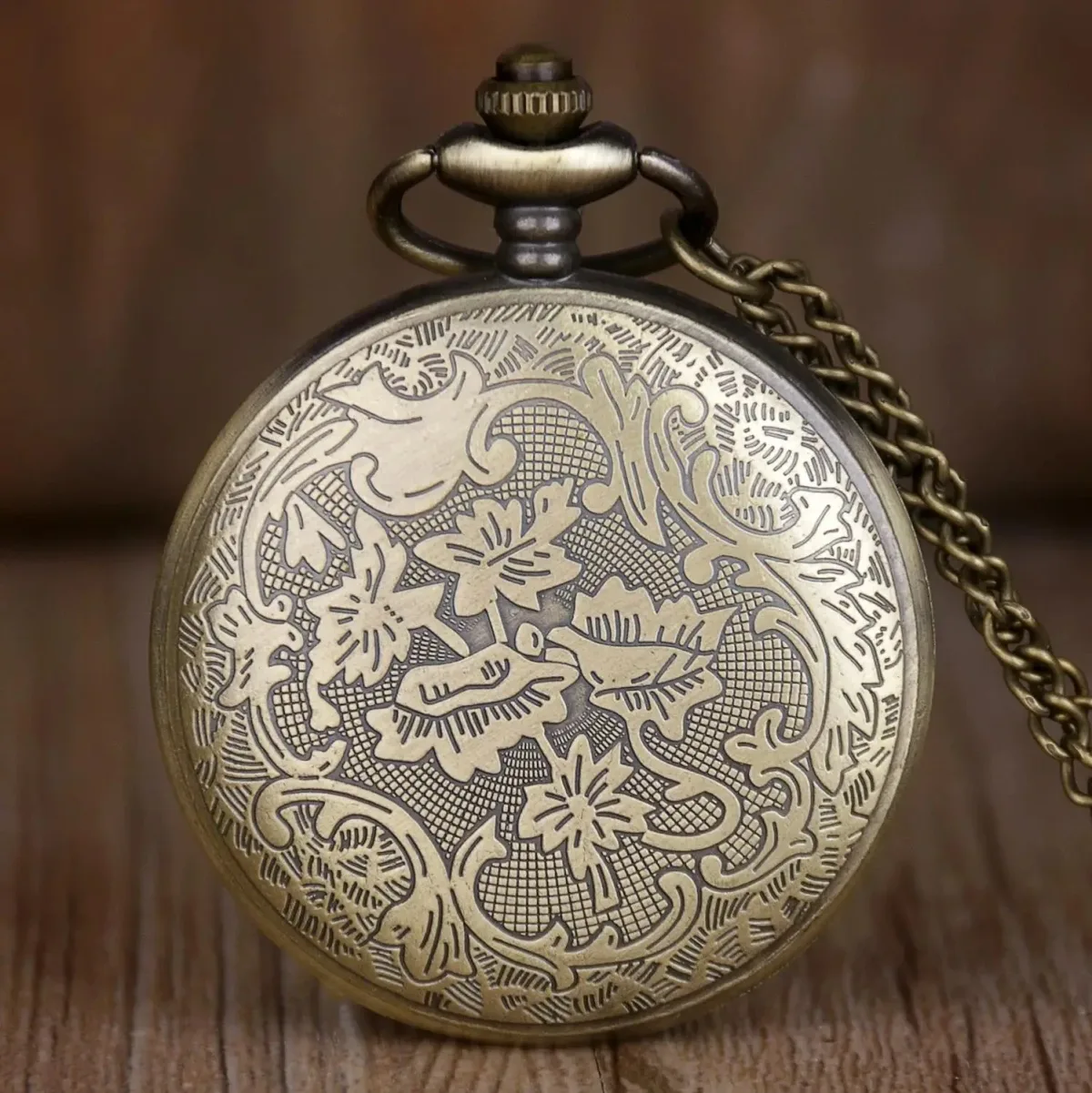 Montre à Gousset Design Floral