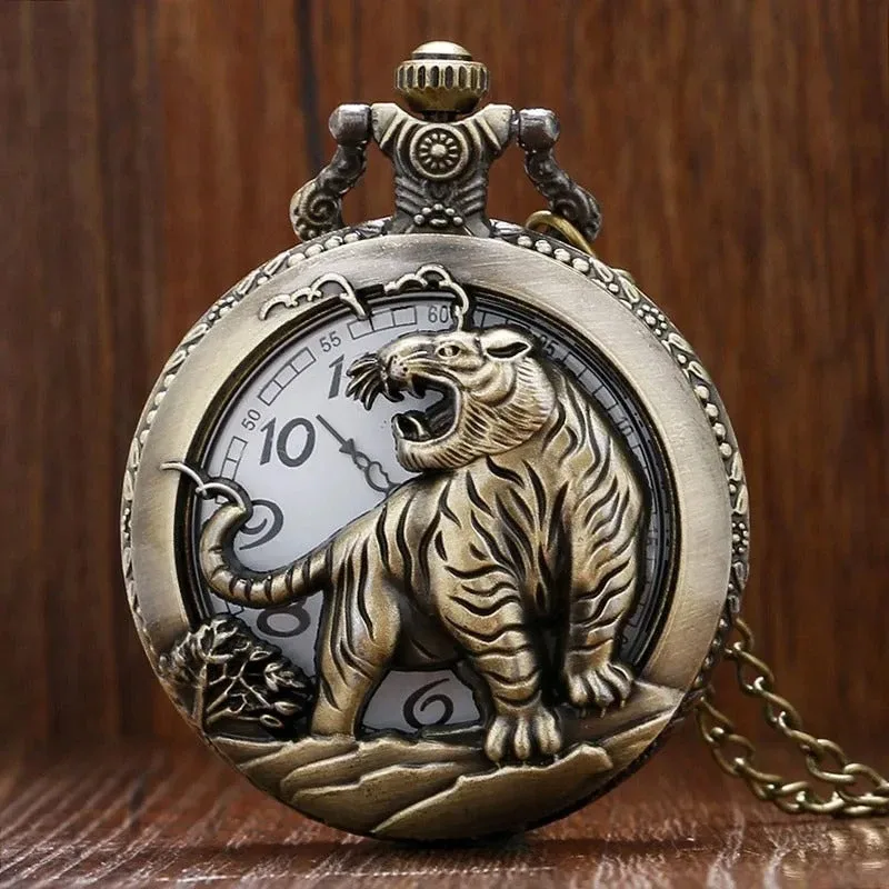 Montre à Gousset Tigre