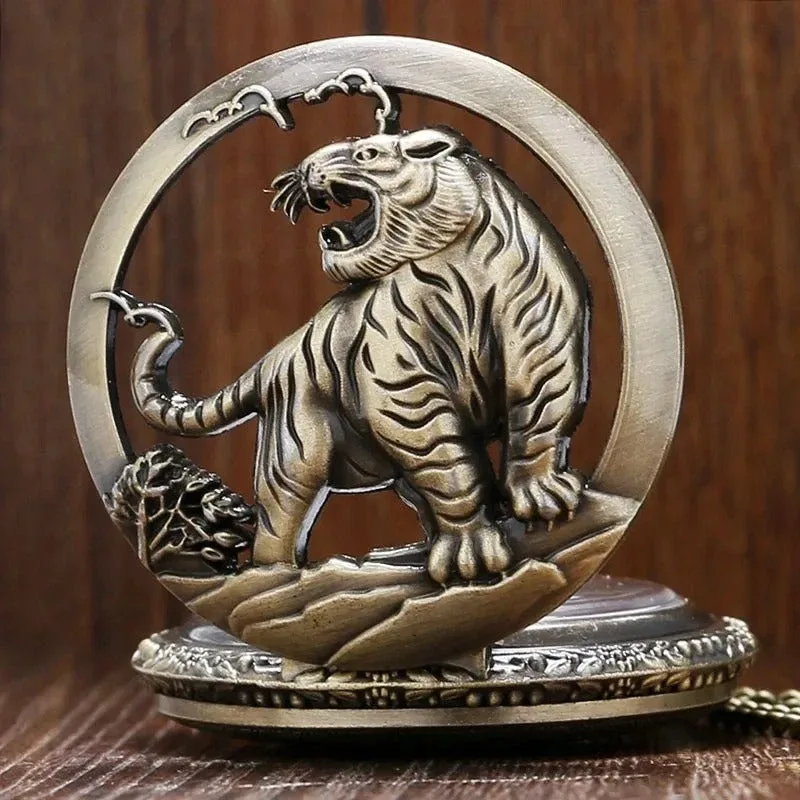 Montre à Gousset Tigre