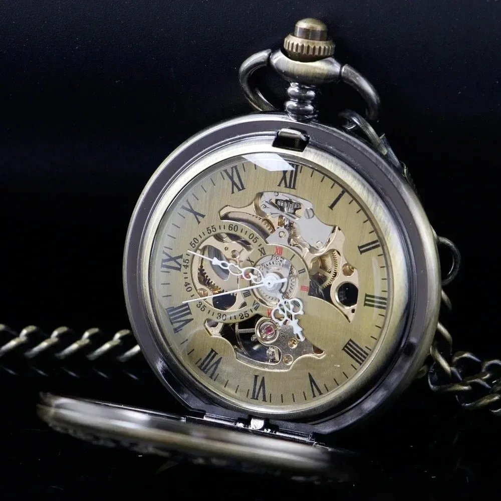 Montre à Gousset Mécanique Steampunk