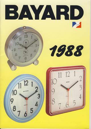 Catalogues anciens d’horloges et réveils