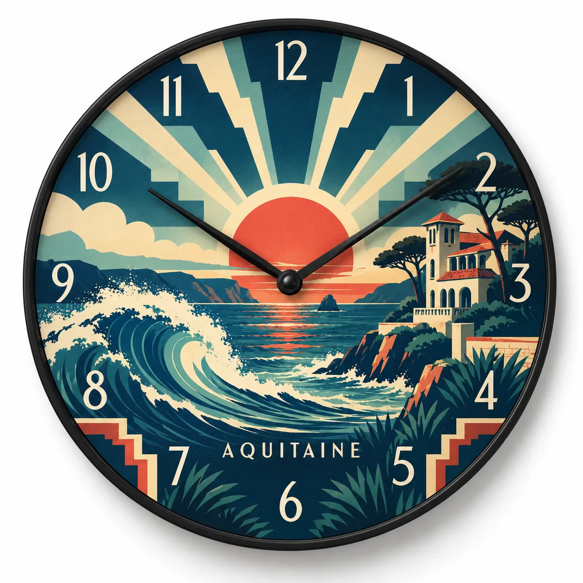 Horloge Aquitaine — visuel de présentation