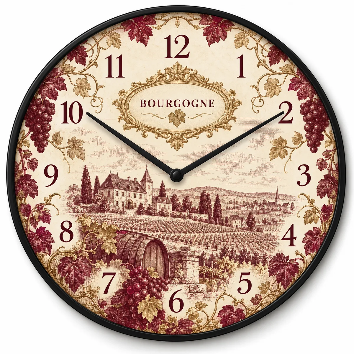 Horloge Bourgogne — visuel de présentation