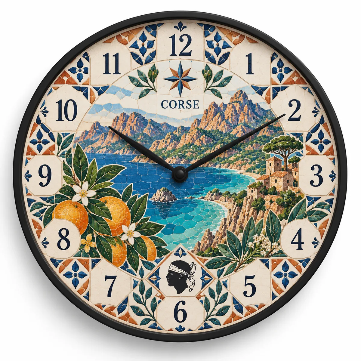 Horloge Corse — visuel de présentation