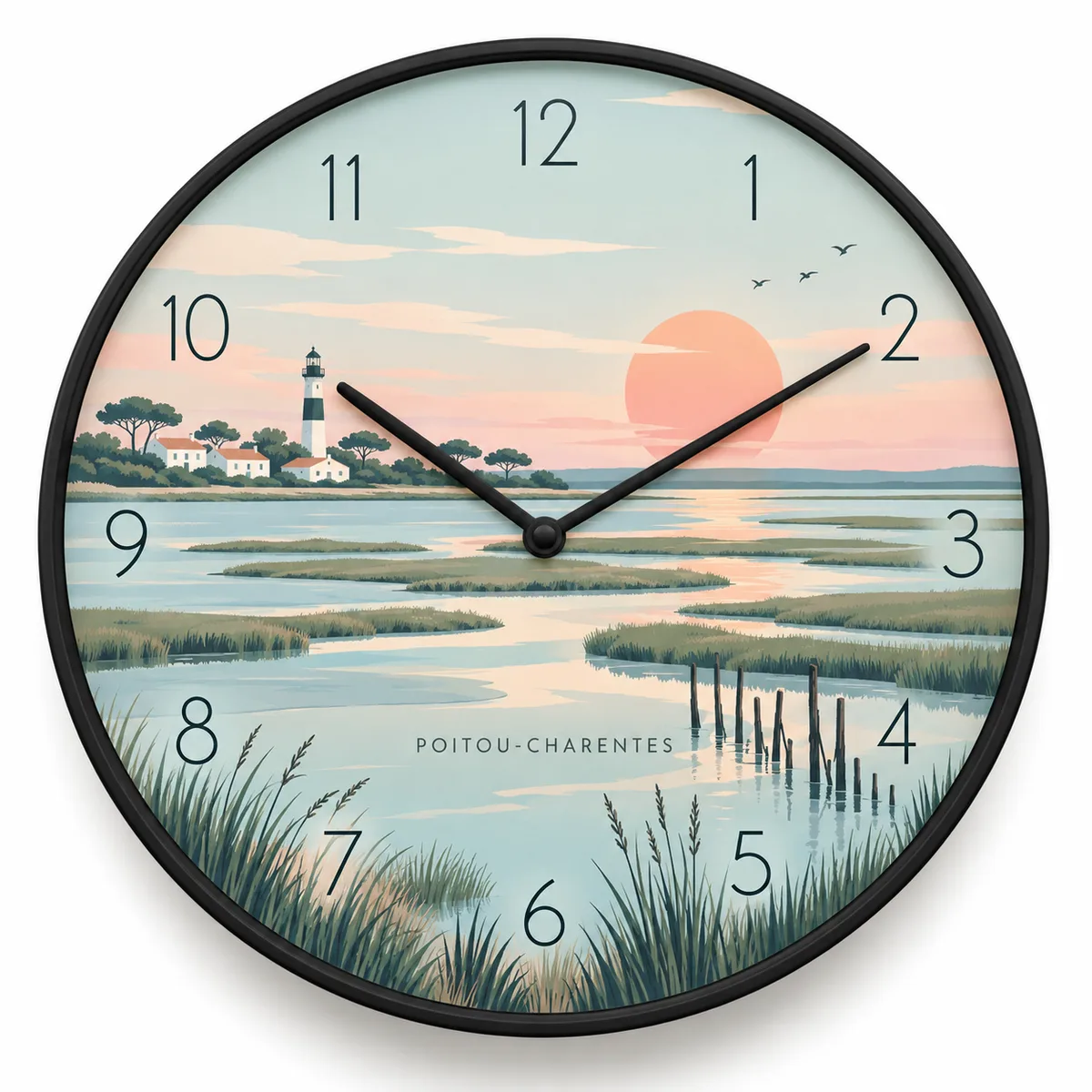 Horloge Poitou-Charentes — visuel de présentation
