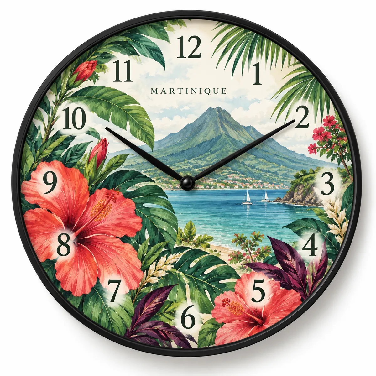 Horloge Martinique — visuel de présentation