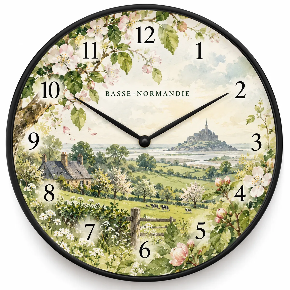 Horloge Basse-Normandie — visuel de présentation