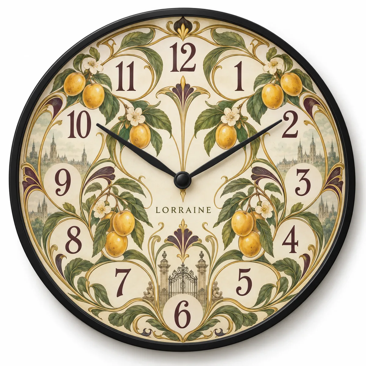 Horloge Lorraine — visuel de présentation