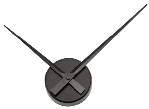 horloge murale noire