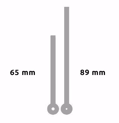 Alternative view of Aiguilles 65 / 89  mm - PLA