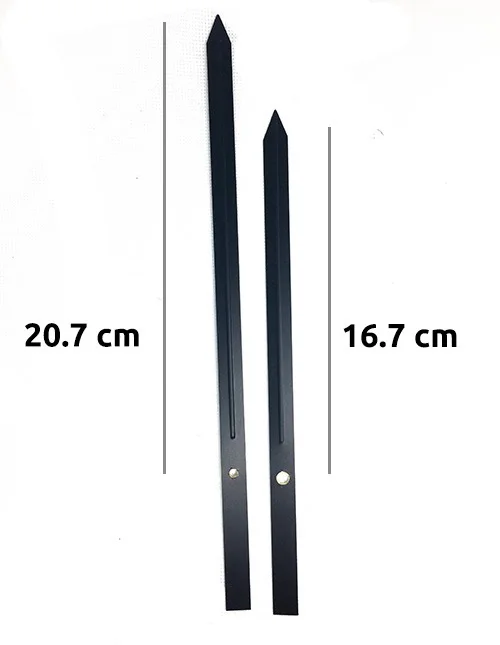 Aiguilles grande taille 16.7 / 20.7 cm - pointe - PLA