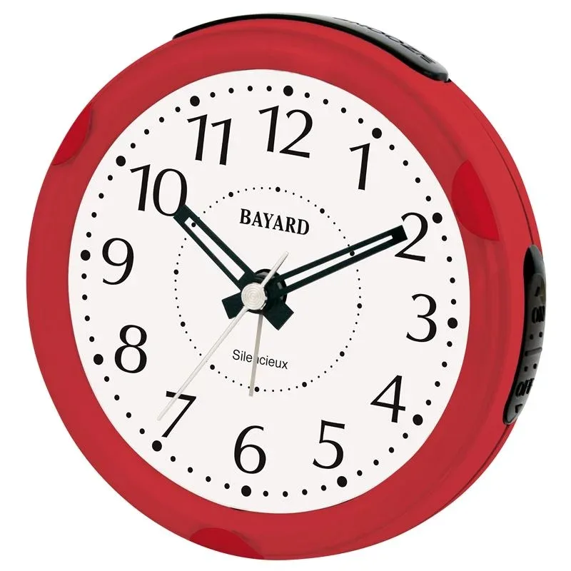 reveil-bayard ST876 rouge
