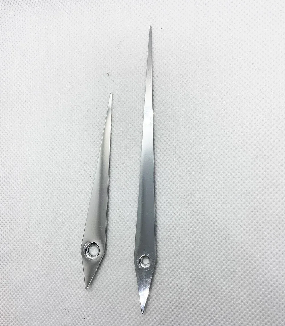 CSFEM114 – aiguilles dauphine plates 80- 110 mm chrome 2