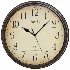 HORLOGE METAL ET VERRE RADIO PILOTEE AMS - 5962 — image 1
