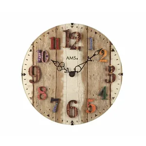 PENDULE AMS DESIGN QUARTZ EN VERRE - 9423 — image 1