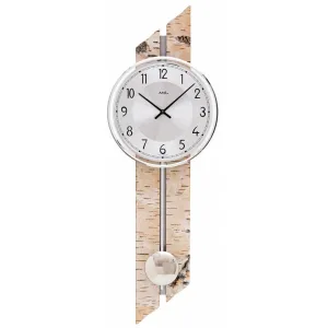 HORLOGE DESIGN BOIS ET ALUMINIUM - 7470 — image 1