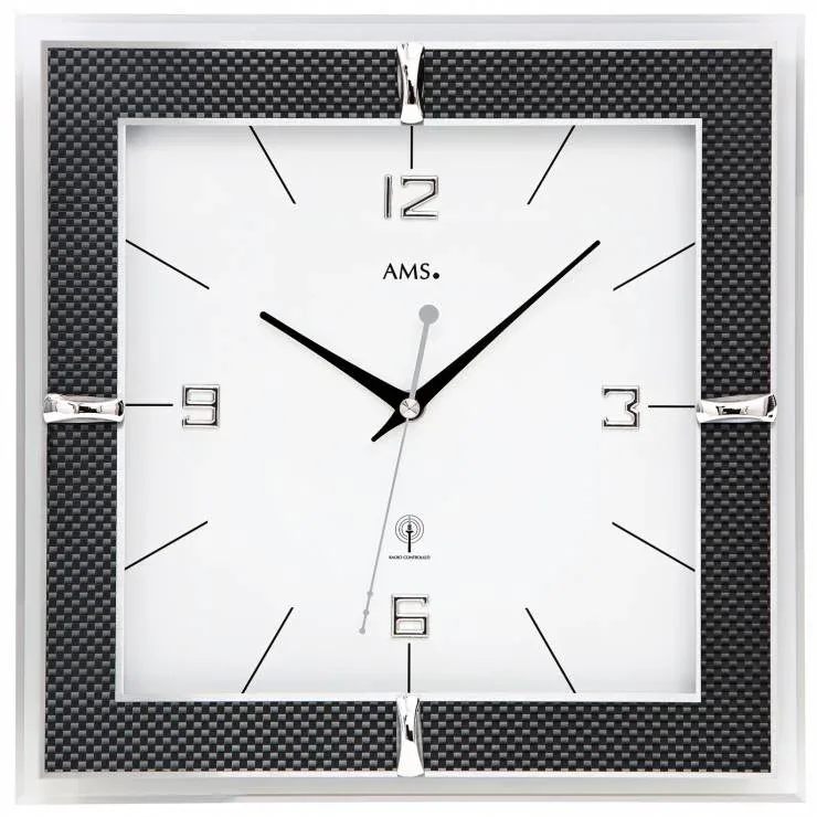 PENDULE DESIGN EN CARBONE - 5855 — image 1