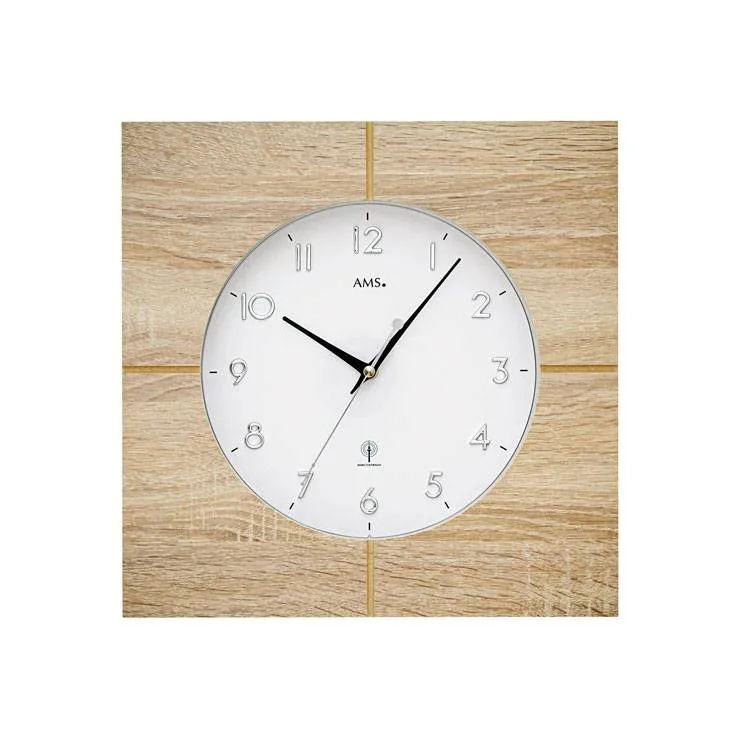 PENDULE AMS DESIGN BOIS - 5545 — image 1