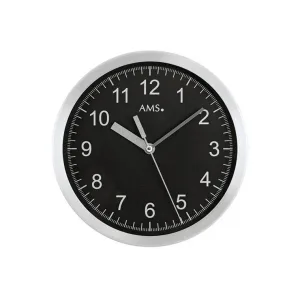 HORLOGE NOIRE EN ALUMINIUM - 5911 — image 1