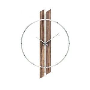 PENDULE AMS DESIGN QUARTZ EN BOIS - 9606 — image 1