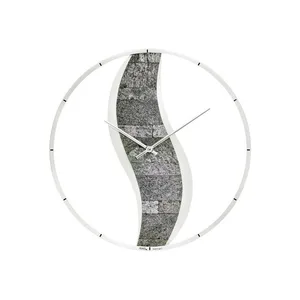 PENDULE AMS DESIGN QUARTZ EN PIERRE - 9646 — image 1