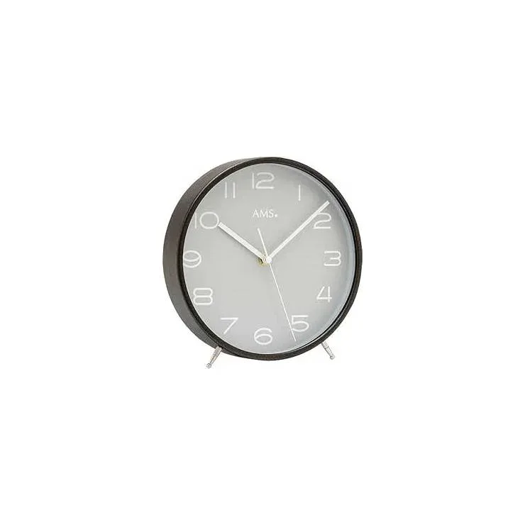 HORLOGE A POSER EN BOIS AMS - 5120 — image 1