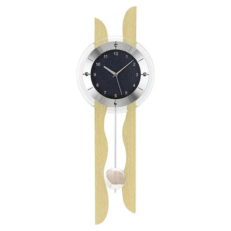 PENDULE DESIGN A BALANCIER RADIO PILOTEE - 5238 — image 1